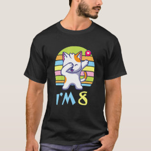 T-shirt Chat Dabbing Avec Le Coeur Heureux Pour Moi Vous 8