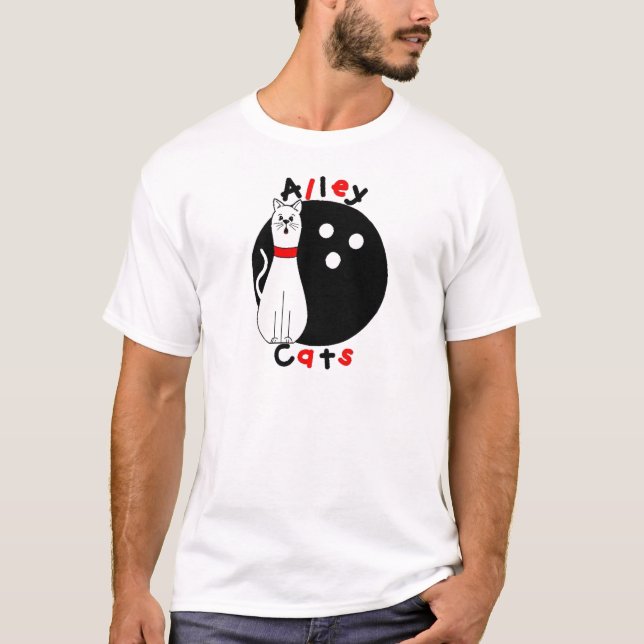 T-shirt Chat d'allée (Devant)