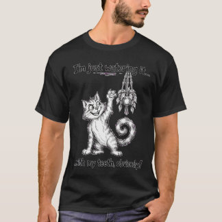 T-shirt Chat d'arrosage des plantes
