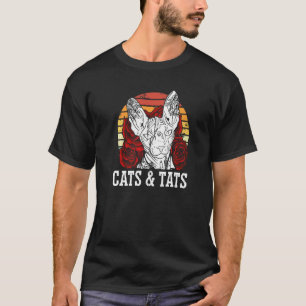 T-shirt Chat d'Artiste Tatoué