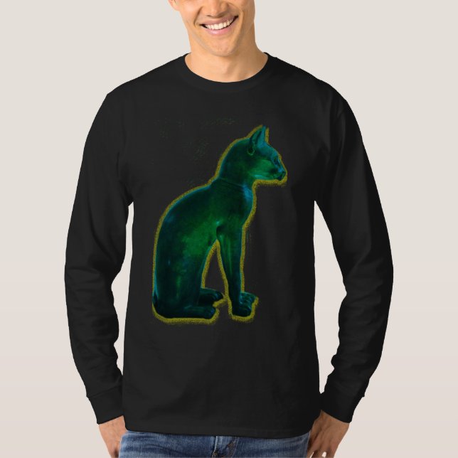 T-shirt Chat de Bastet d'Egyptien (Devant)