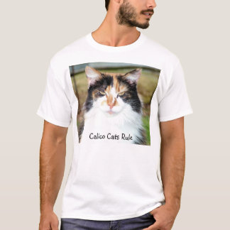 T-shirt Chat de calicot