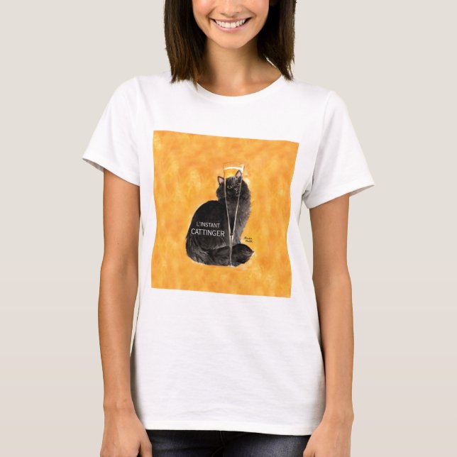 T-shirt Chat de Champagne (Devant)