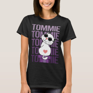 T-shirt Chat de charme - Nom de la tombe