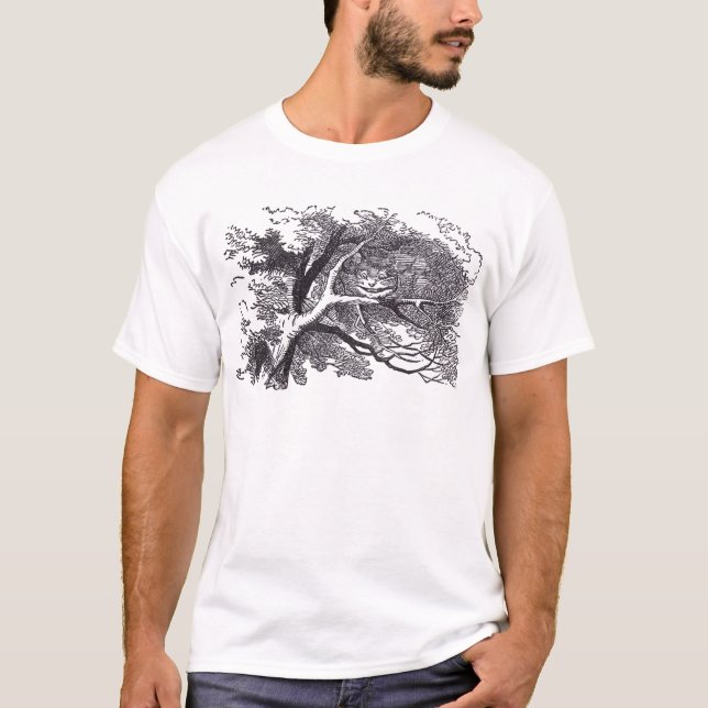 T-shirt Chat de Cheshire (Devant)