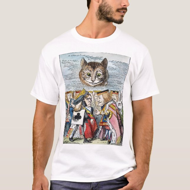 T-shirt Chat de Cheshire, 1865 (Devant)