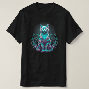 T-shirt Chat de corail mystique NOIR SEULEMENT