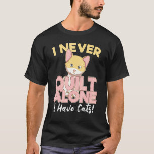 T-shirt Chat de couture Kitty Tricot Couturière Temps Libr