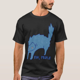 T-shirt Chat de Noël drôle Ew personnes amateurs de chat f