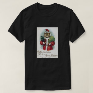 T-shirt Chat de Noël, Louis Wain