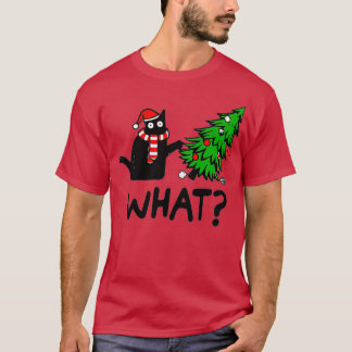 T-shirt Chat de Noël Quoi