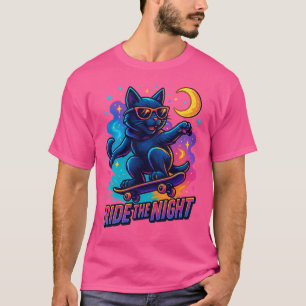 T-shirt Chat de Patinage cool - Style urbain