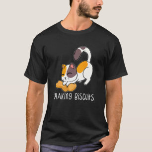 T-shirt Chat de pâtisserie de biscuits Confiseur Chats
