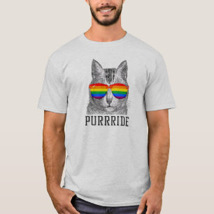T-shirt Chat de Purrride