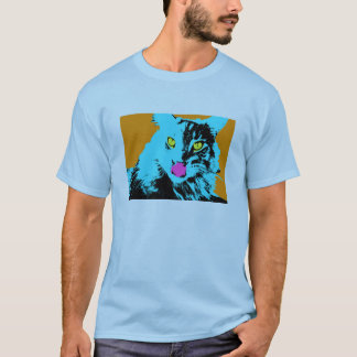 T-shirt Chat de ragondin du Maine d'art de bruit
