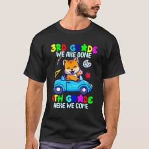 T-shirt Chat de rentrée scolaire de 4e année