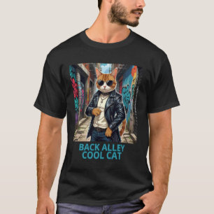 T-shirt Chat de ruelle Chaton dur Félin sauvage