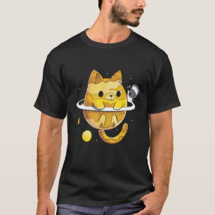 T-shirt Chat de Saturne