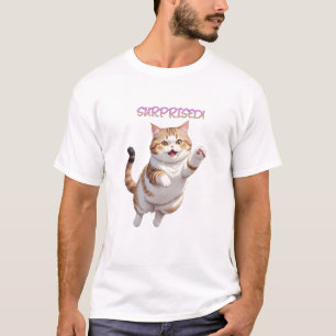 T-shirt Chat de saut