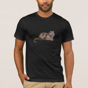 T-shirt Chat de Schrodinger