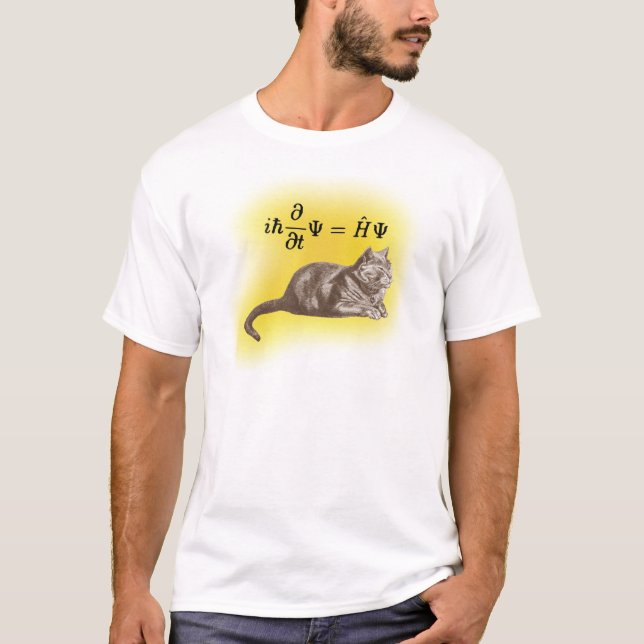 T-shirt Chat de Schrodinger (Devant)