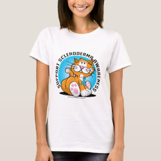 T-shirt Chat de sclérodermie