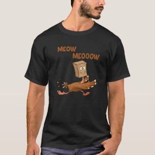 T-shirt Chat de Thanksgiving Chat Faux Miaou  Dinde de Tha