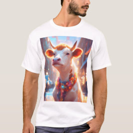 T-shirt Chat de vache