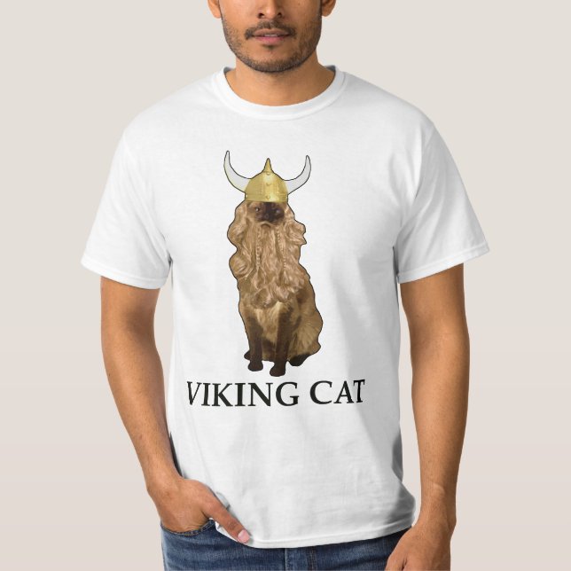T-shirt Chat de Viking (Devant)