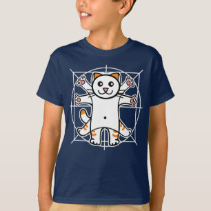 T-shirt Chat de Vitruve