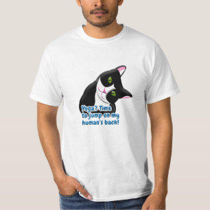 T-shirt Chat de Yoga amusant