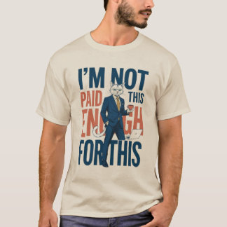T-shirt Chat d'entreprise drôle