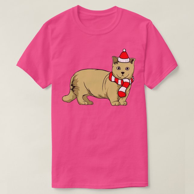 T-shirt Chat d'hiver (Design devant)