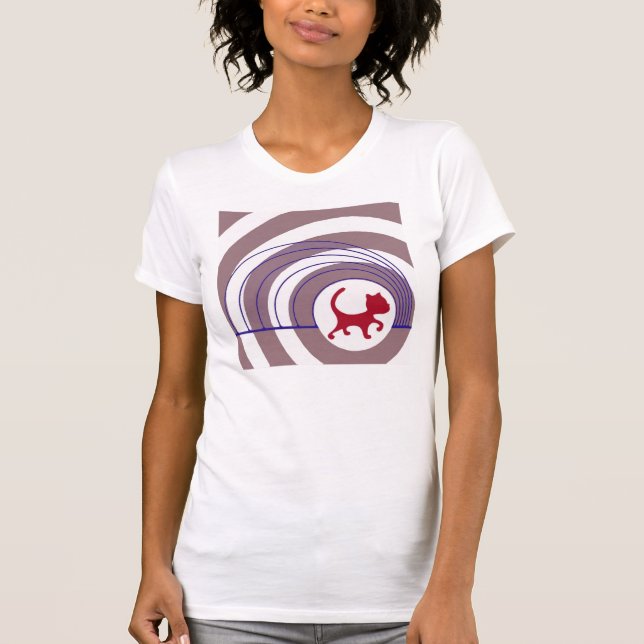 T-shirt Chat Doppler (Devant)