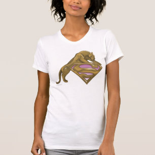 T-shirt Chat d'or de Supergirl