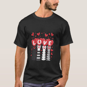 T-shirt chat drôle d'amour incroyable chaton pour les gens