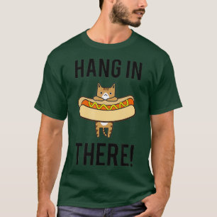 T-shirt Chat drôle et Chiens chauds Humour Orange Tabby Ch