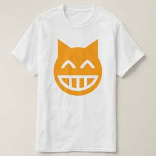 T-shirt Chat Emoji Grille