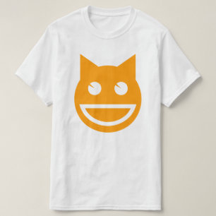 T-shirt Chat Emoji souriant