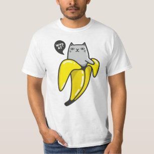 T-shirt Chat en banane