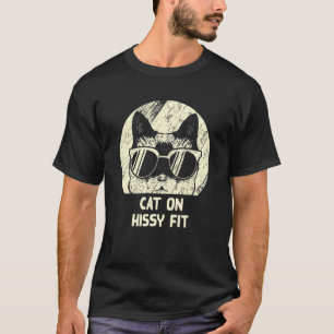 T-shirt Chat en crise de nerfs Chat Humour Chatons Coupl
