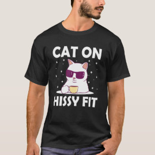 T-shirt Chat en crise de nerfs  Chat  Humour Chatons Coupl