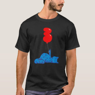 T-shirt Chat énervé  3e anniversaire  fête de ballon pour 