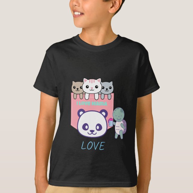 T-shirt chat enfants (Devant)