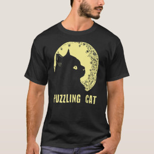T-shirt Chat énigmatique Chat Humour Chatons Citations d