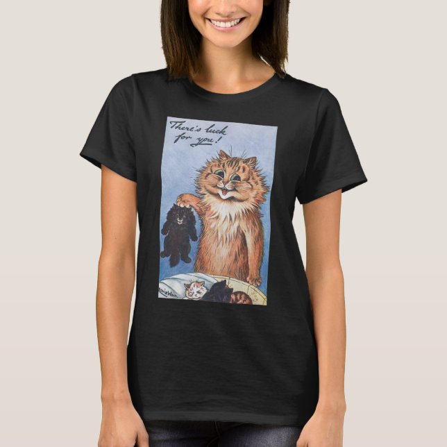 T-shirt Chat et chatons, Louis Wain (Devant)