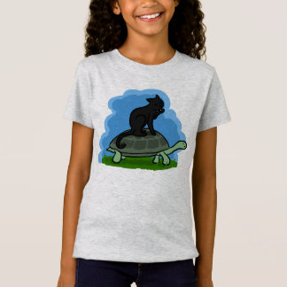 T-Shirt Chat Et Tortue