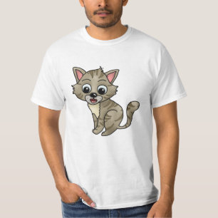 T-shirt Chat étonné