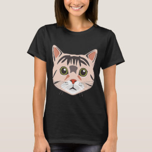 T-shirt Chat Face Meowdy Cute Kitten Chat Mème 2