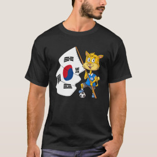 T-shirt chat fan de Corée du Sud